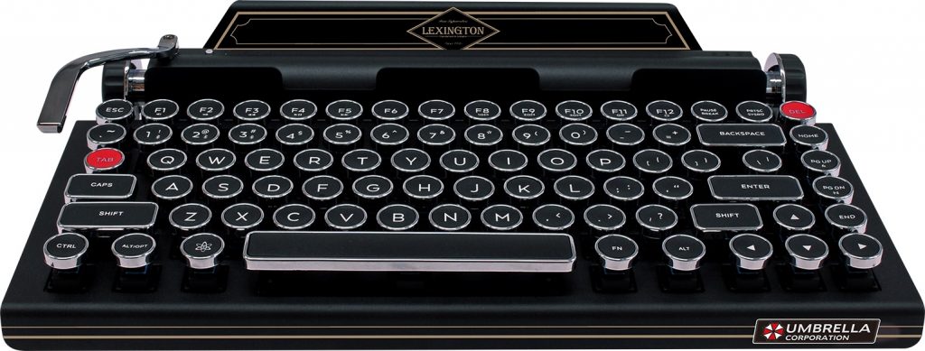 Resident Evil 2 remake typewriter only