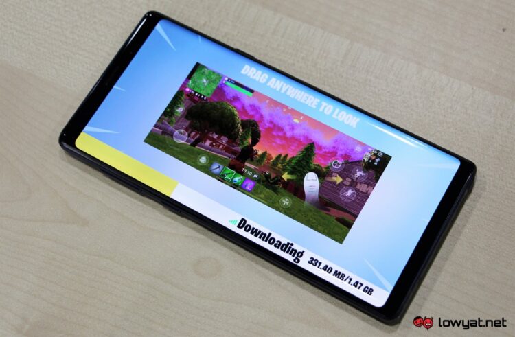 Samsung Galaxy Note 9 Fortnite