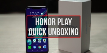 honor play unboxing