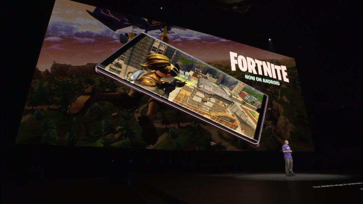 samsung galaxy note 9 fortnite on android