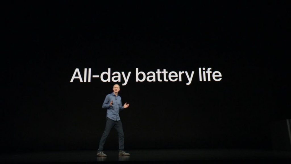 Apple event apple watch series 4 all day battery life