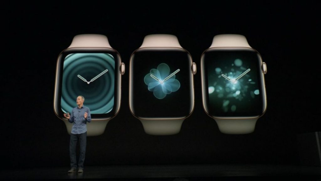 Apple event apple watch series 4 breathing