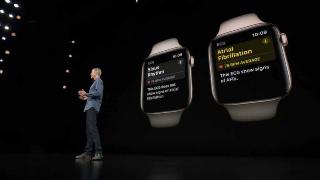 Apple event apple watch series 4 ecg app