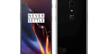 OnePlus 6t front back