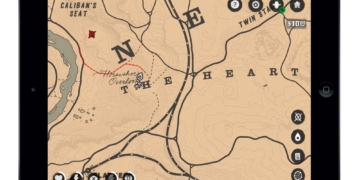 Red Dead Redemption 2 Companion App map