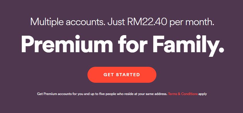 Spotify family premium