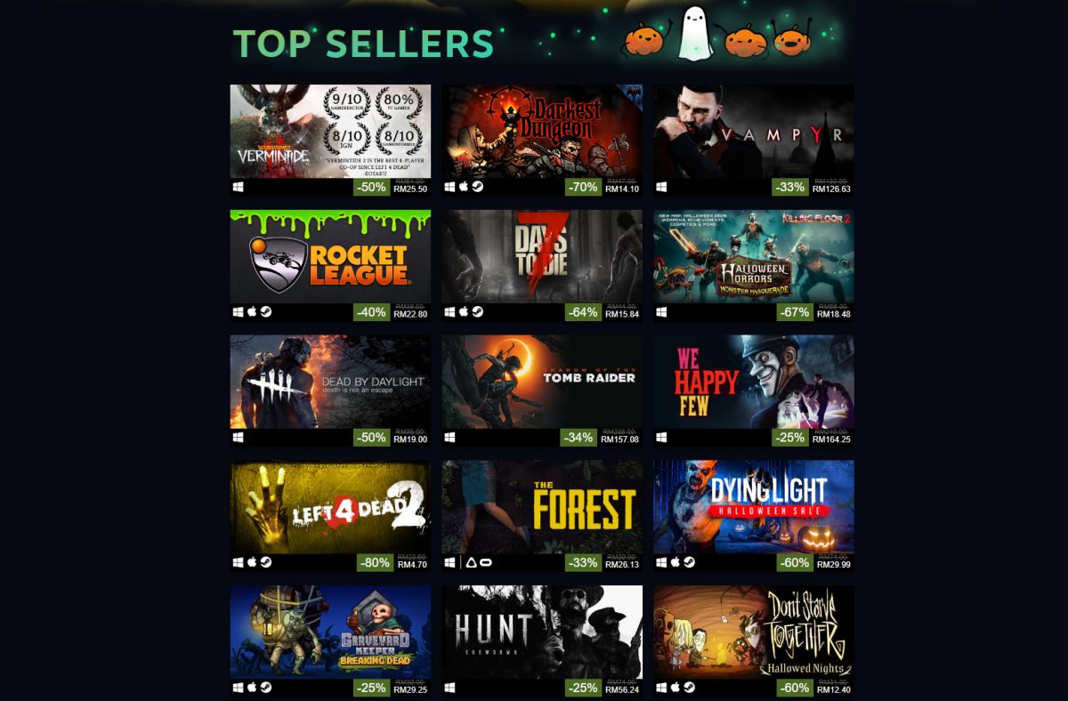Steam Halloween Sale Is Now Live Starts Today Until 2 November - 78