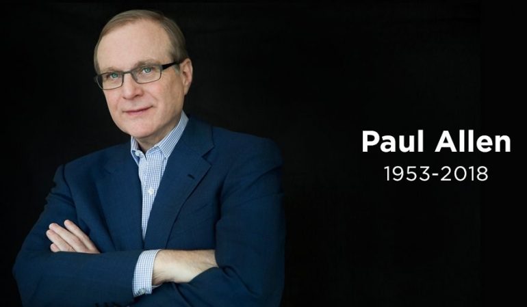 Microsoft co-founder Paul Allen dies at the age of 65