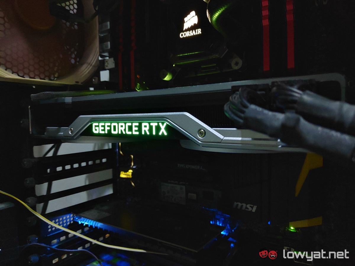 NVIDIA GeForce RTX 2080 Ti In System