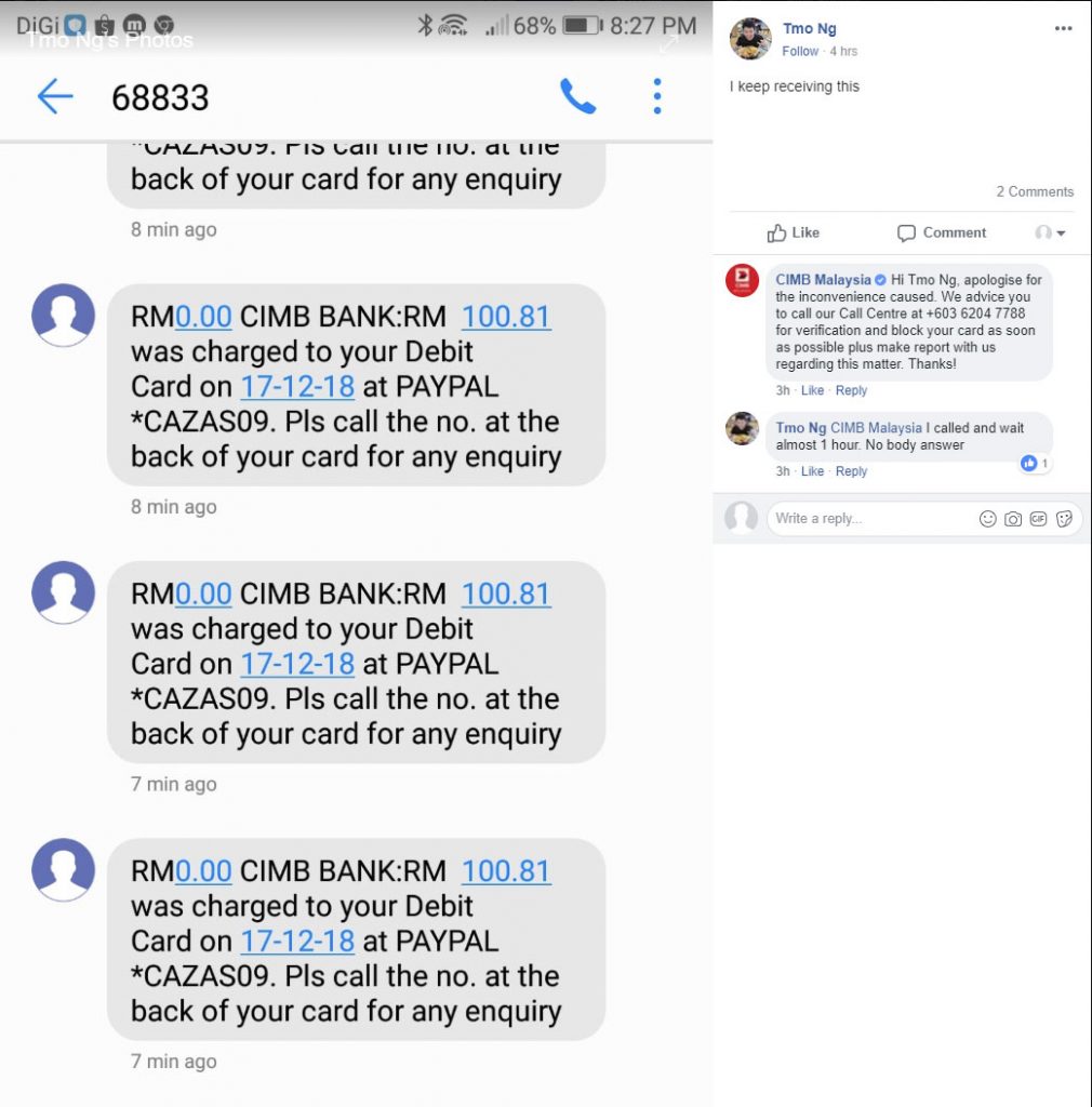 Cimb Has A Problem But Will Not Admit It Lowyat Net