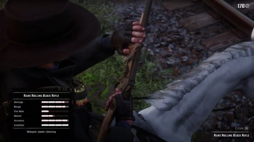 Red Dead Redemption II gun detail