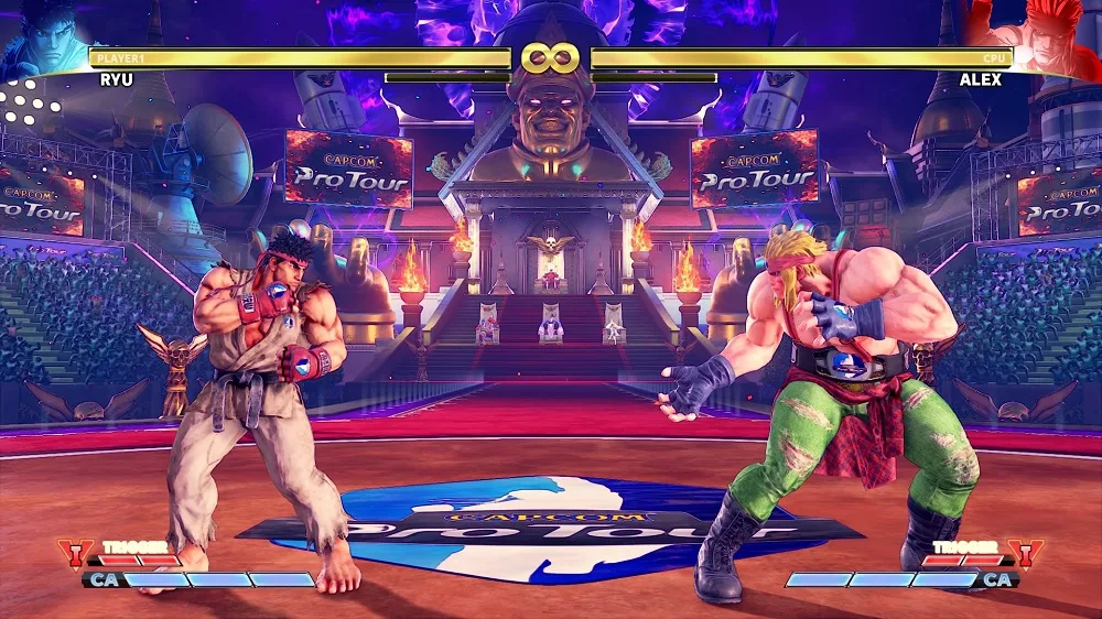 Street Fighter ads