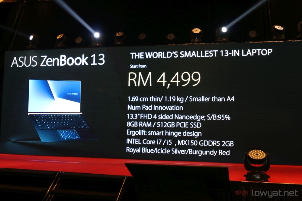 ASUS ZenBook 13 price