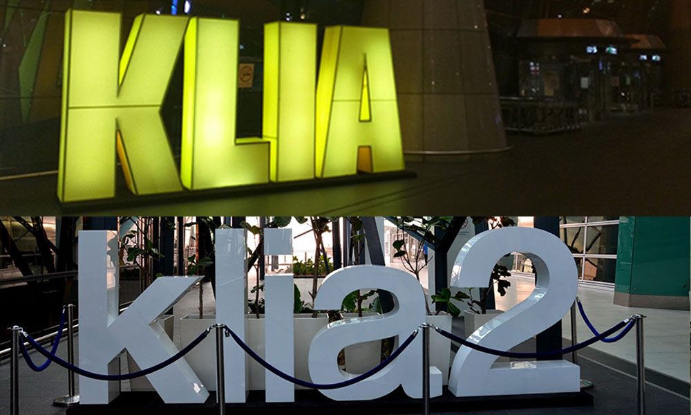 KLIA KLIA2 Signs