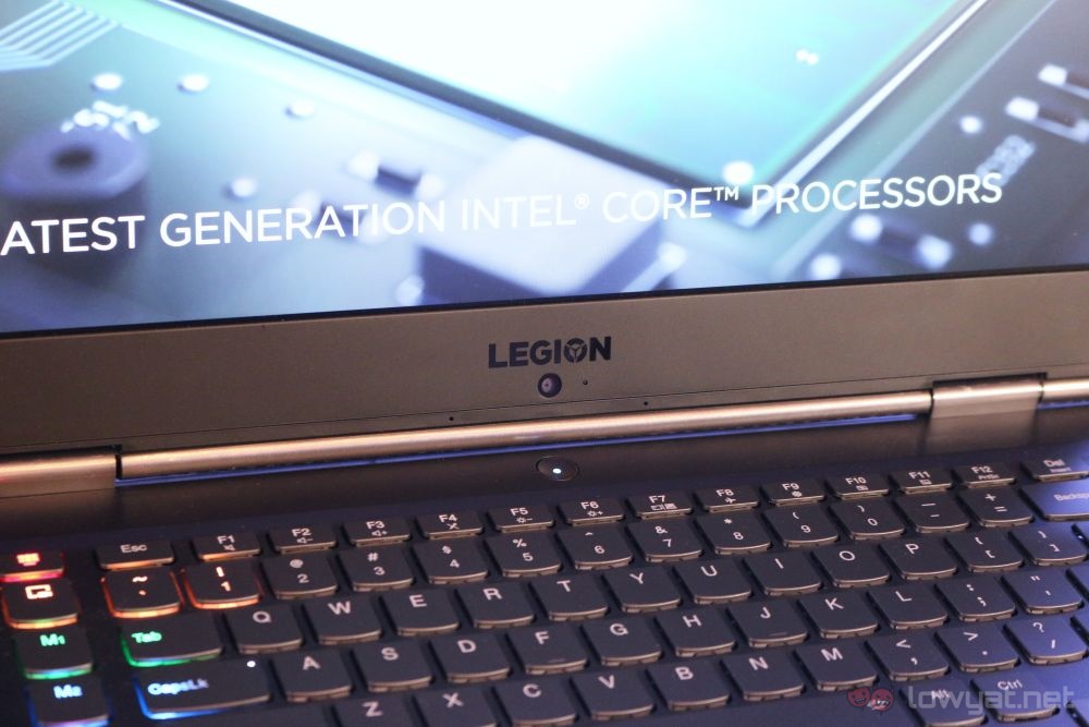 Lenovo Legion Y740 15 webcam