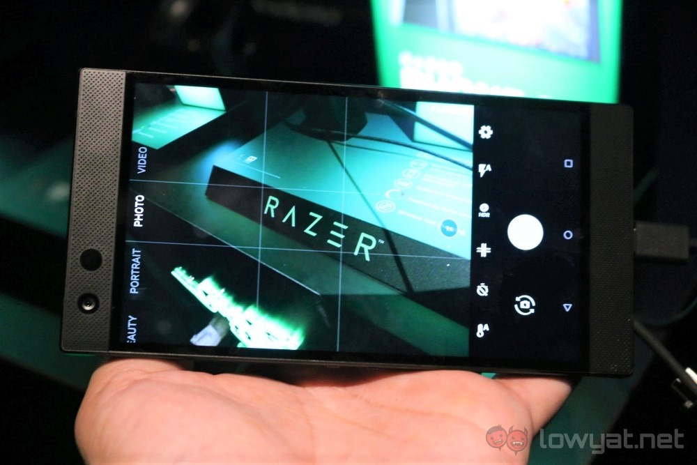 Razer Phone 2 camera adjusted