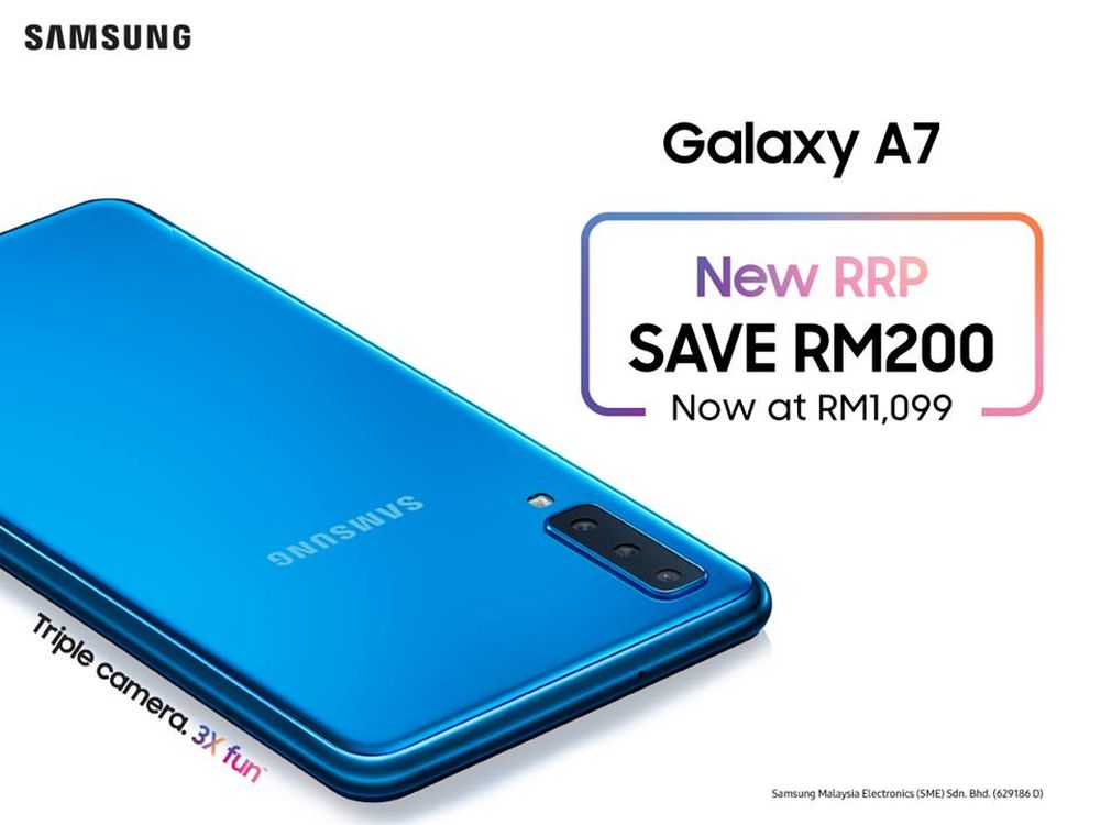 Samsung galaxy a7 new pricing