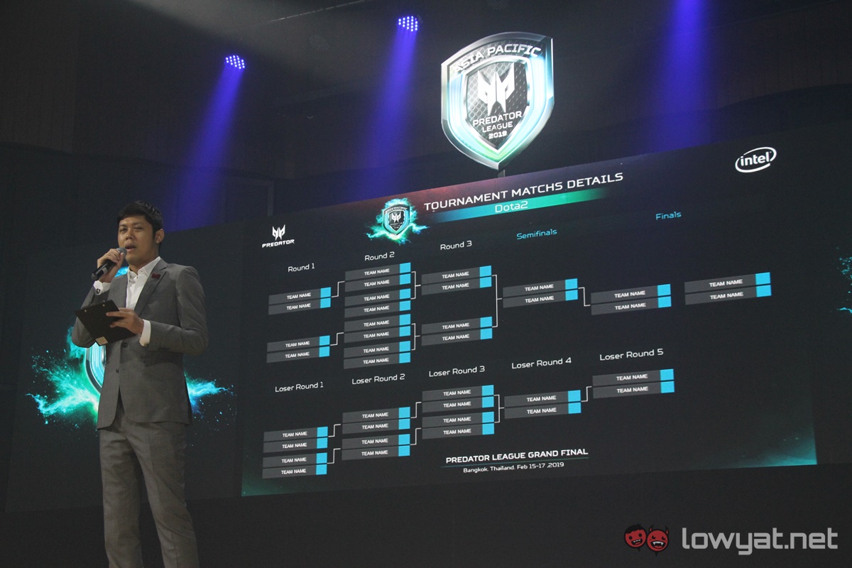 Acer Predator League 2019 Dota 2 match details rounds