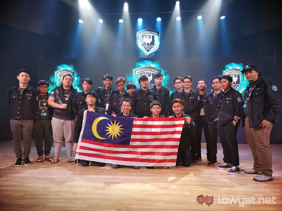 Acer Predator League 2019 malaysia teams