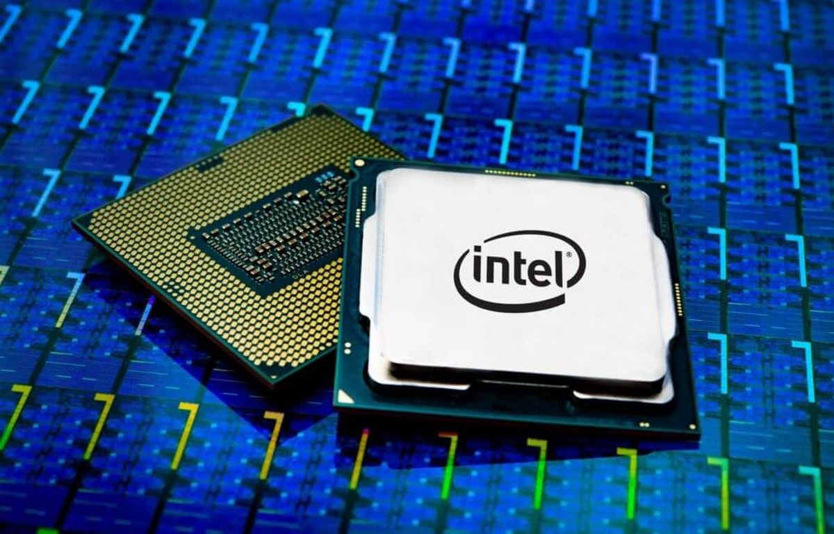 Intel CPU product shot