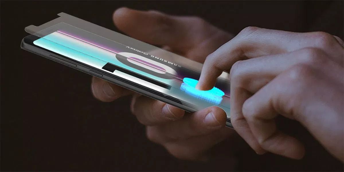 Samsung galaxy s10 ultrasonic in display fingerprint scanner 2