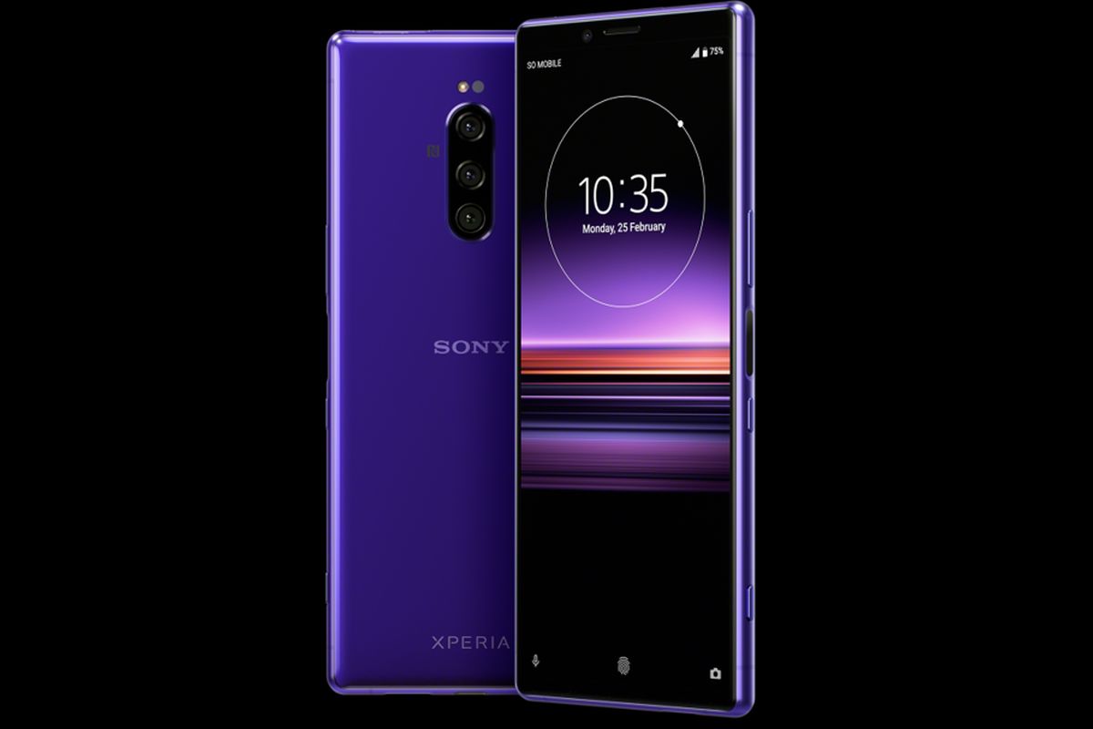 Sony Xperia 1 image render