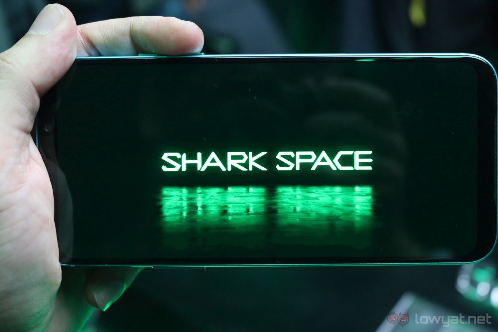 Black Shark 2 Shark Space interface