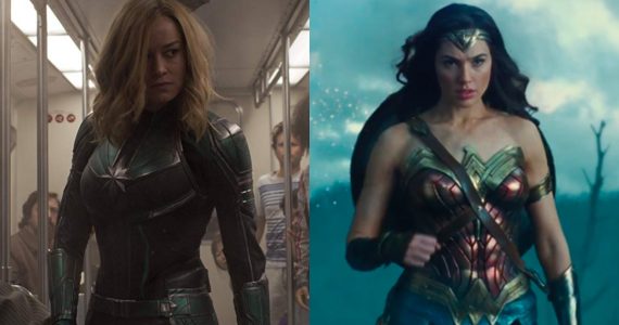Captain Marvel Wonder Woman