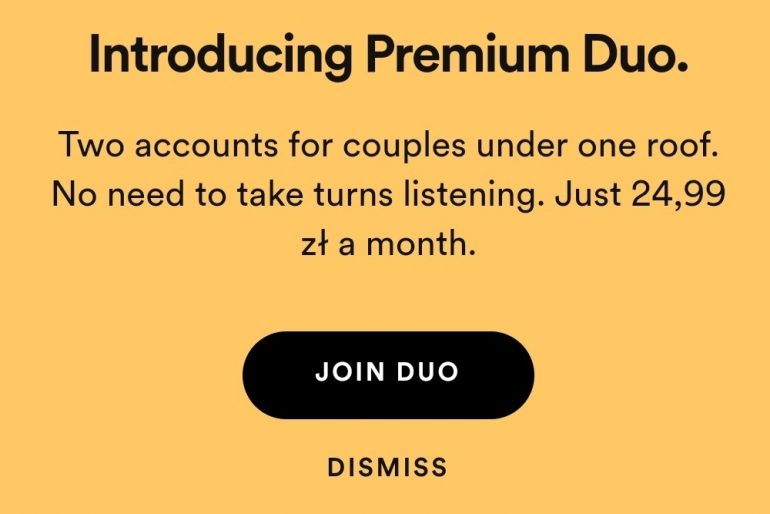Spotify trials new Premium Duo plan for two Spotify trials new Premium Duo plan for two