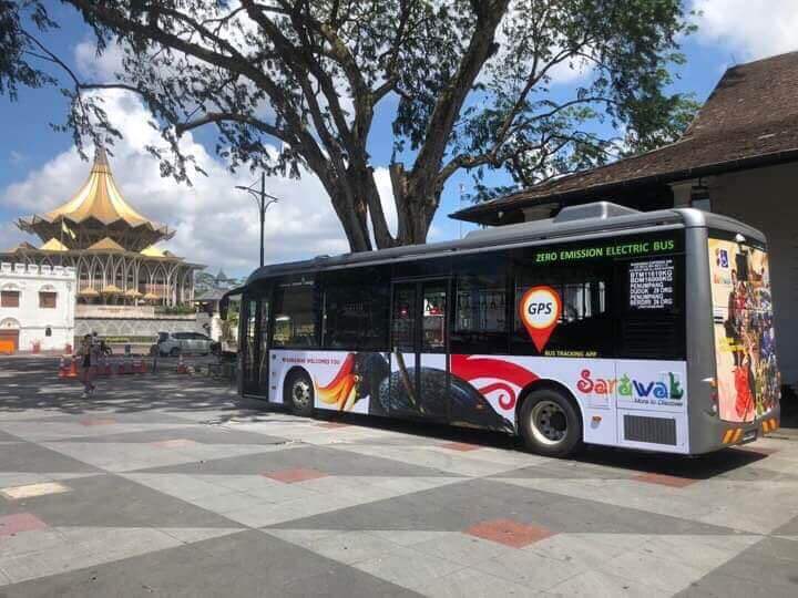 tourist bus kuching