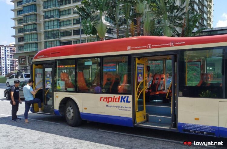 Rapid KL Bus public transport