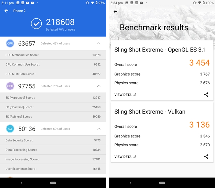 137688f0 razer phone 2 review benchmarks unmarked