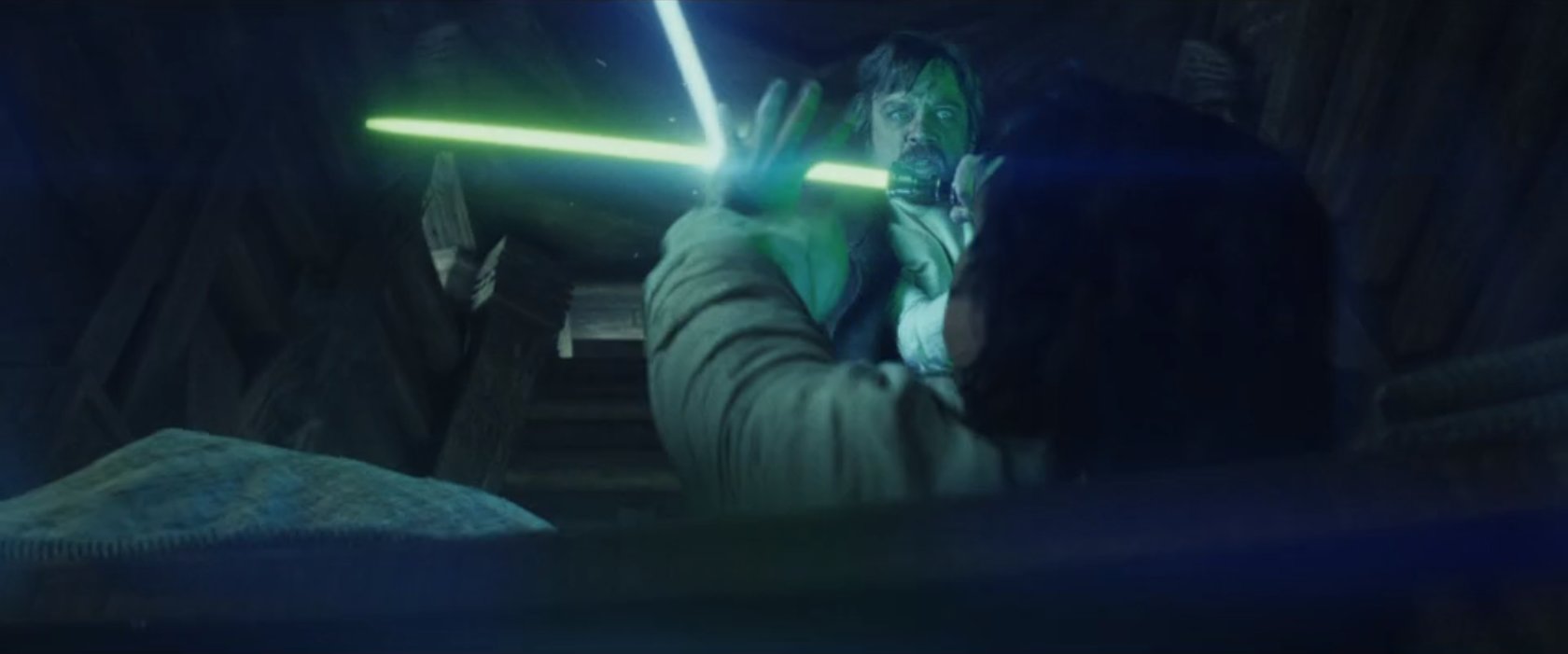 Star Wars: The Last Jedi Luke and Kylo