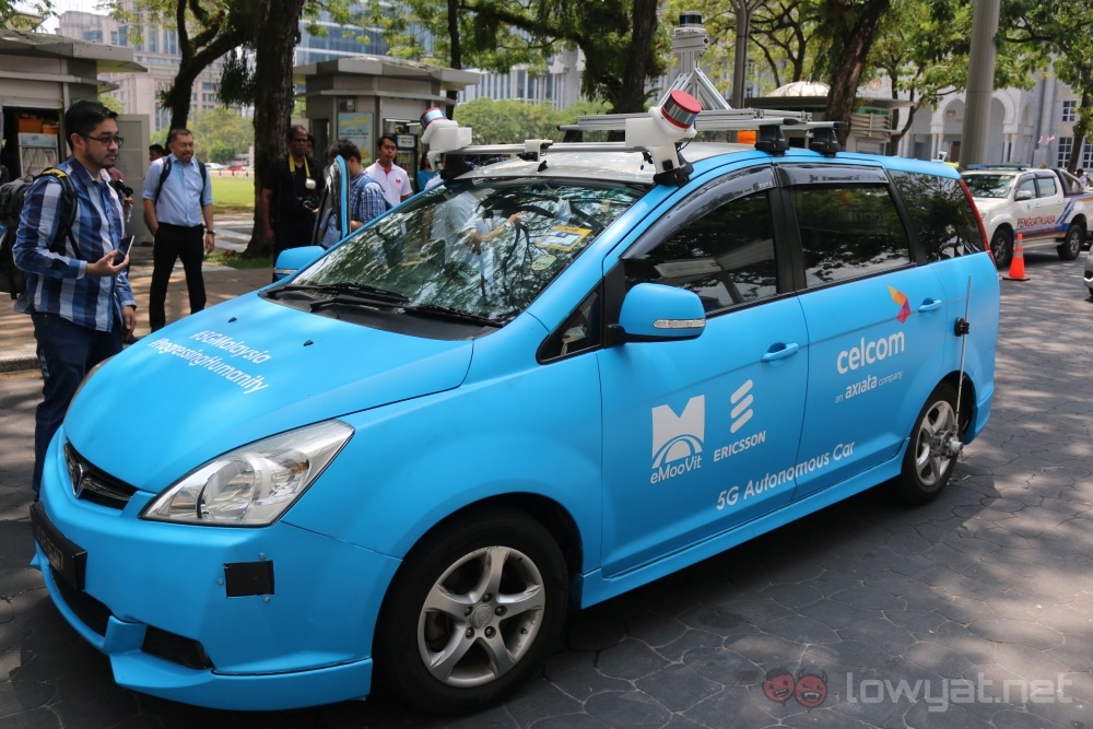 Celcom 5G Autonomous Car 2019