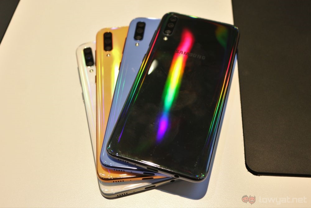 Samsung Galaxy A70 colours