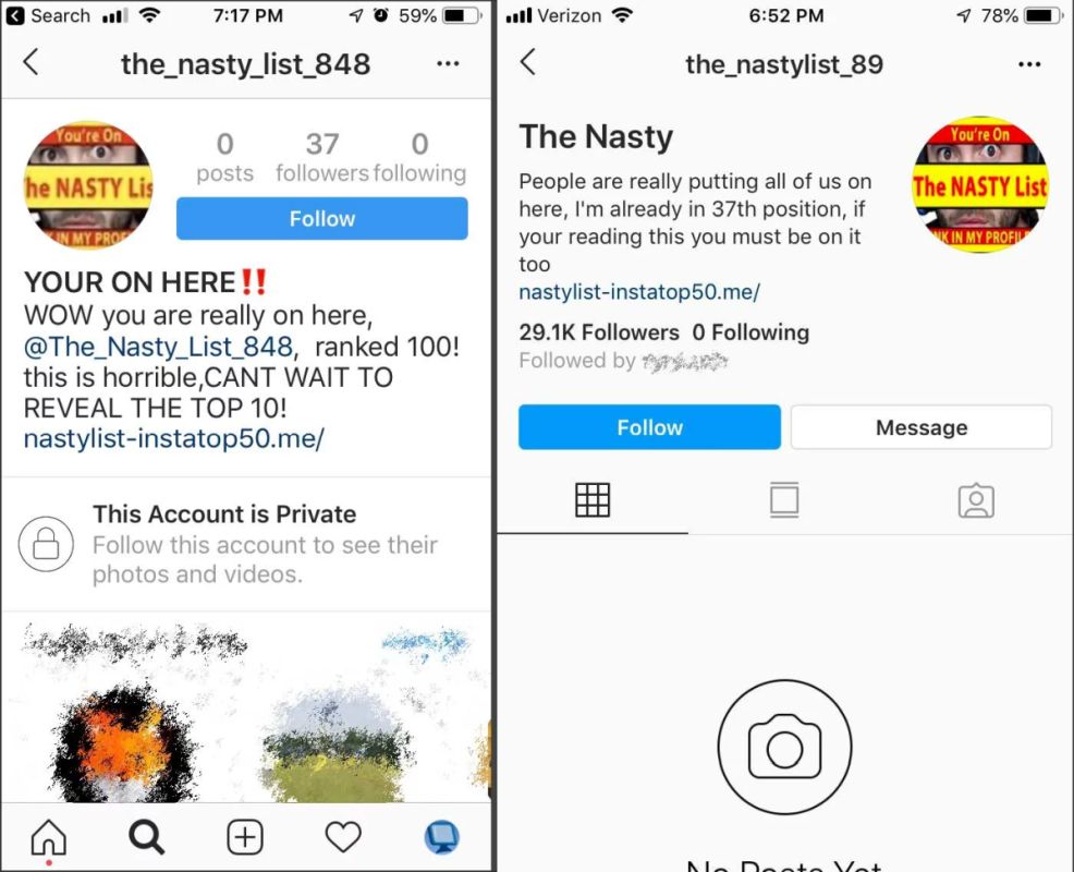 should you happen to find yourself a victim to the nasty list the first thing you ll need to do is verify your account is using the correct phone number - instagram phishing how to prevent it and what to do if it happens