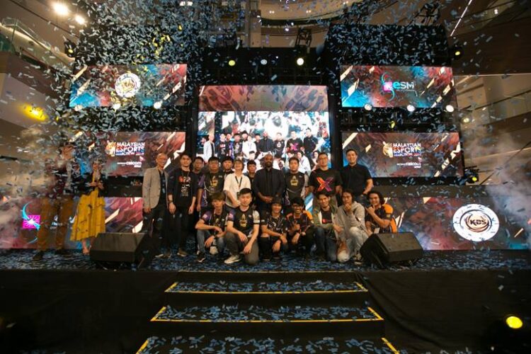 Team Malaysia esports potential bootcamp
