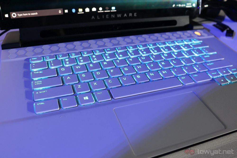 Alienware m15 keyboard