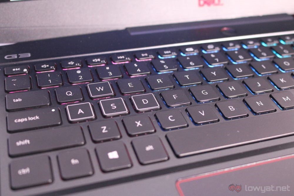 Dell G3 15 keyboard