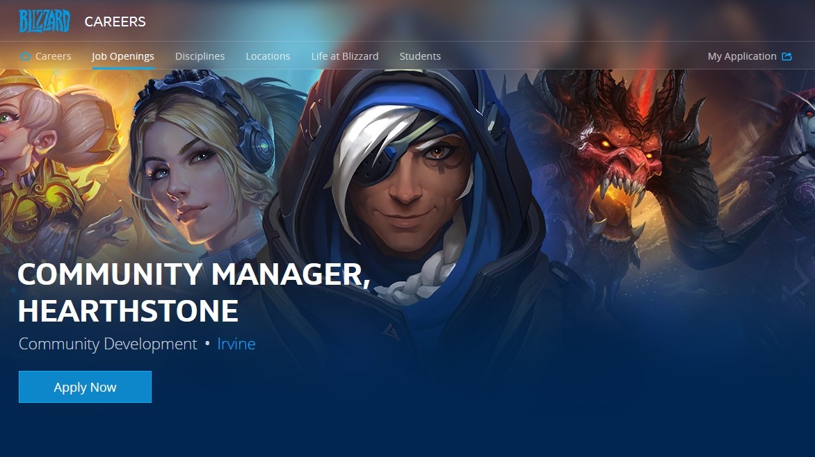 88062927 blizzard hearthstone community manager hiring notice