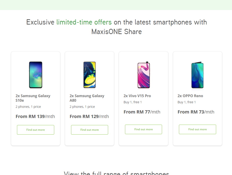 Maxis Offers Two Phones For The Price of One; Including ...