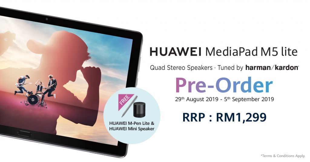 Huawei MediaPad M5 Lite For Media Post