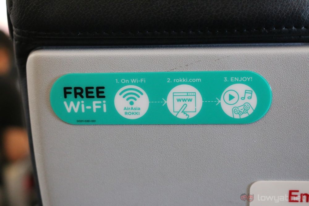 AirAsia WiFi simple instructions