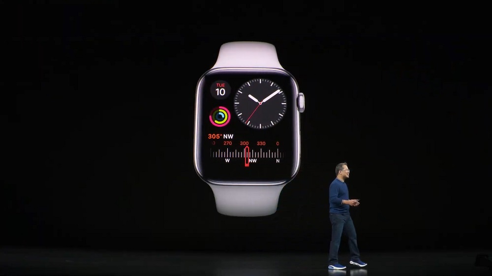 Apple Watch Series 5 compass
