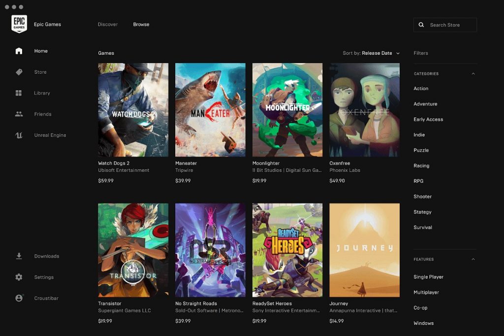 Epic Games Store Update 2
