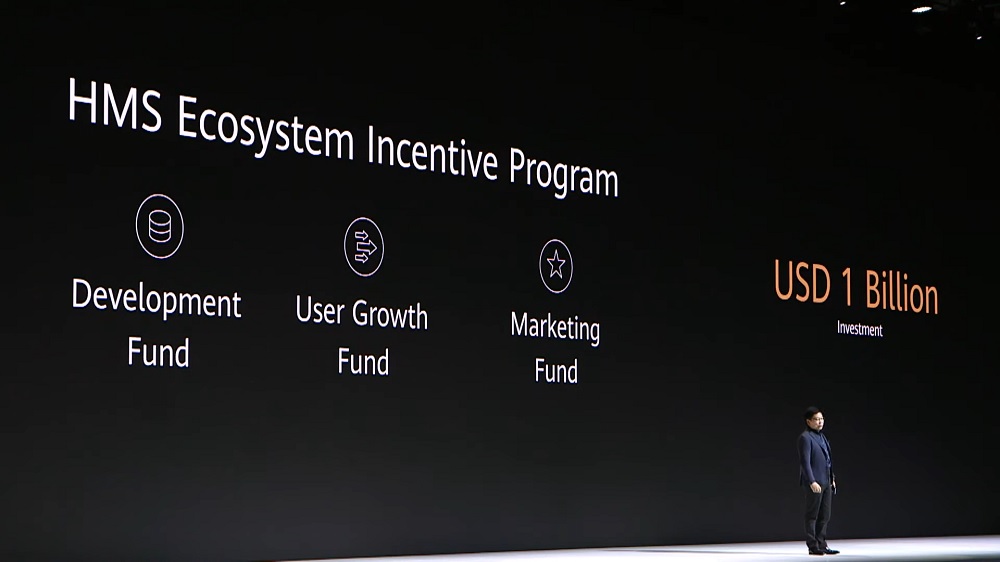 Huawei Mobile Services ecosystem incentive program