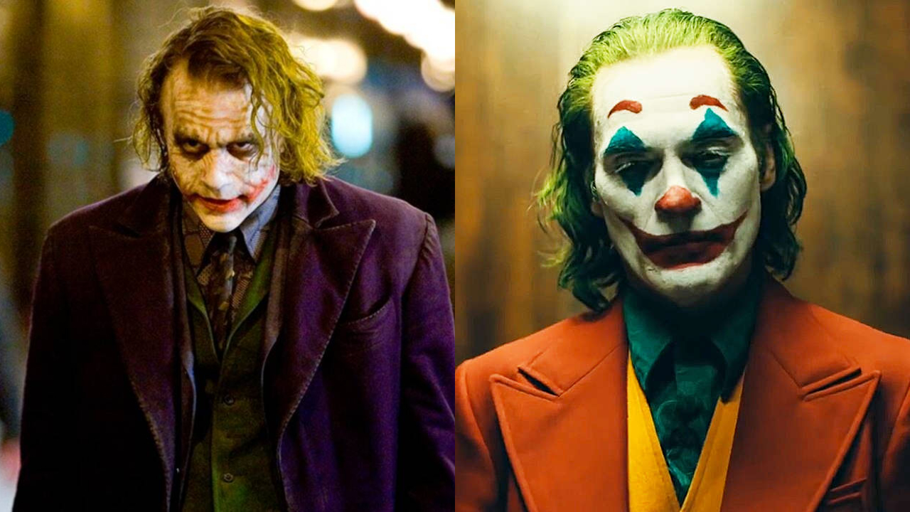 Joker Heath Ledger Joaquin Phoenix