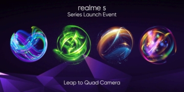 Realme 5 Series launch invitation