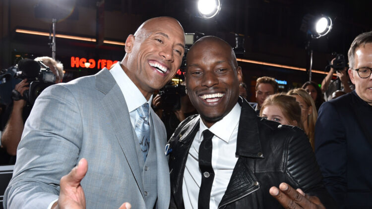 Hobbs & Shaw The Rock Tyrese Gibson