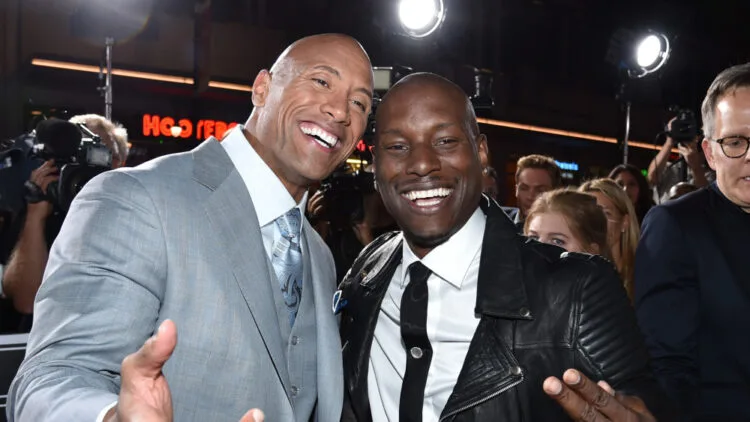 Hobbs & Shaw The Rock Tyrese Gibson
